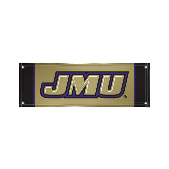 Victory 810022JAMAD-002 2 x 6 Ft. James Madison Dukes NCAA Vinyl Banner