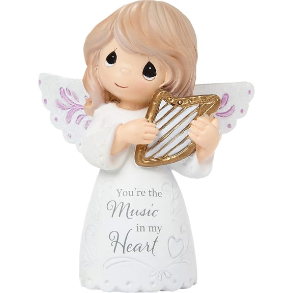 Precious Moments You're The Music In My Heart Mini Figurine, Count 1