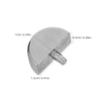 thumbnail image 2 of BESTYASH 4Ud Pomo De Para Calibrador Vernier Mango De Metal Plateado, 2 of 7