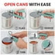 thumbnail image 4 of Abrelatas Manuel Zulay Kitchen Acero Inoxidable Grande con Rueda de Corte Suave y Abridor de Botella, 4 of 8