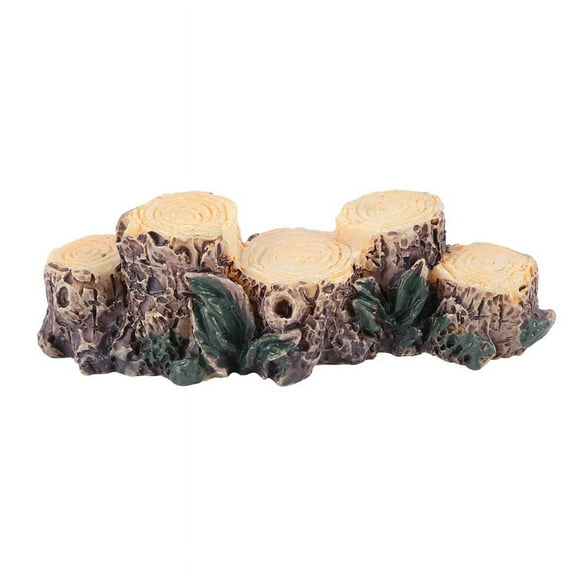 TOP! Miniature Fairy Garden Tree Stump Bridge Ornament Plant Pot Figurine DIY Outdoor Decor Home Decoration