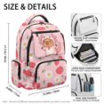 thumbnail image 5 of HELLHERO Cute Capybara & Axolotl Heart Backpack for School with Adjustable, Side Pockets Soft 17 Inch Bookbag for Daily Use Back to School, 5 of 8