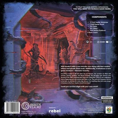 Nemesis: Voidseeders Board Game Expansion for Ages 14+, from Asmodee