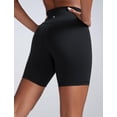 thumbnail image 2 of Shorts CRZ YOGA Butterbreeze tiro alto 15 cm negro L, 2 of 6