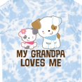 thumbnail image 4 of Inktastic My Grandpa Loves Me Girls Girls Toddler T-Shirt, 4 of 5