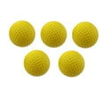 thumbnail image 4 of WEUVEB 5 Pcs Practice Balls Wear Resistant Practice Golf Balls Round Indoor Exercise, 4 of 8
