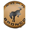 thumbnail image 2 of Squirrel Tan Bronco - 37 - US Made SpareCover® Brand - Made for 6th gen Bronco - Squirrel Tan luxury vinyl Black Trim, 2 of 5