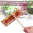 thumbnail image 2 of Juego de campanas musicales de aluminio con base de madera - Incluye mazo para crear hermosos sonidos (mínimo 20 unidades), 2 of 7