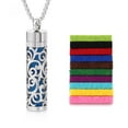 thumbnail image 3 of Steel Aromatherapy Necklace Diffuser Perfume Oil Essential M6B6, 3 of 6