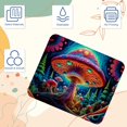 thumbnail image 3 of FeBohao Funny Mouse Pad Mat for Laptop Jiaji Cloth Washable Non Scratch Soft Custom Thin Abstract Office Accessory Women Chic Colorful Vintage Must Girl Boy Organizers Mushroom, 3 of 6