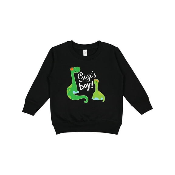 Inktastic Gigi Boy Grandson Dinosaur Toddler Sweatshirt