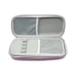 thumbnail image 5 of Estuche de tela Oxford Wosthever para estetoscopio EVA resistente al agua con cremallera rectangular gris claro, 5 of 6