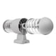 thumbnail image 2 of Moderna Pantalla De Cristal De Aluminio Resistente Al Agua Hacia Arriba, Accesorios De Iluminación De Pared Led, Lámpara De Pared Ip65 De Doble Cabezal, Enchufe E27 Para Exteriores, Ca 85-240V Sweethay HA024396-01, 2 of 7
