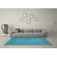 thumbnail image 3 of Ahgly Company Indoor Rectangle Oriental Light Blue Industrial Area Rugs, 6' x 9', 3 of 4