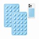 thumbnail image 1 of wonima44 Anteel 2 Pack Silicone Suction Phone Case Mount, Non Slip Sticky Phone Grip for Cellphone, Silicon Adhesive Suction Cup Phone Mount, Strong Grip Holder for Selfies & Videos (Baby Blue), 1 of 1
