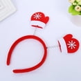 thumbnail image 3 of Monstrate Diadema navideña decorativa para niños, regalos para niños, diadema de tela, accesorios para el cabello para Festival, decoración Kits de decoración para fiestas, 3 of 6