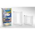 thumbnail image 1 of RackEm Racks 5107 4-Box Vertical Stacking Glove Dispensers - Clear Plastic, 1 of 1