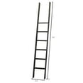 thumbnail image 6 of Martin Furniture Toulouse Three 8' Tall Bookcase Wall With Ladder, Storage, 6 of 9