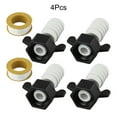thumbnail image 6 of 4XStraight Swivel RV Water Pump Fittings 1/2 PEX Fittings for Water Pump Filters, 6 of 7