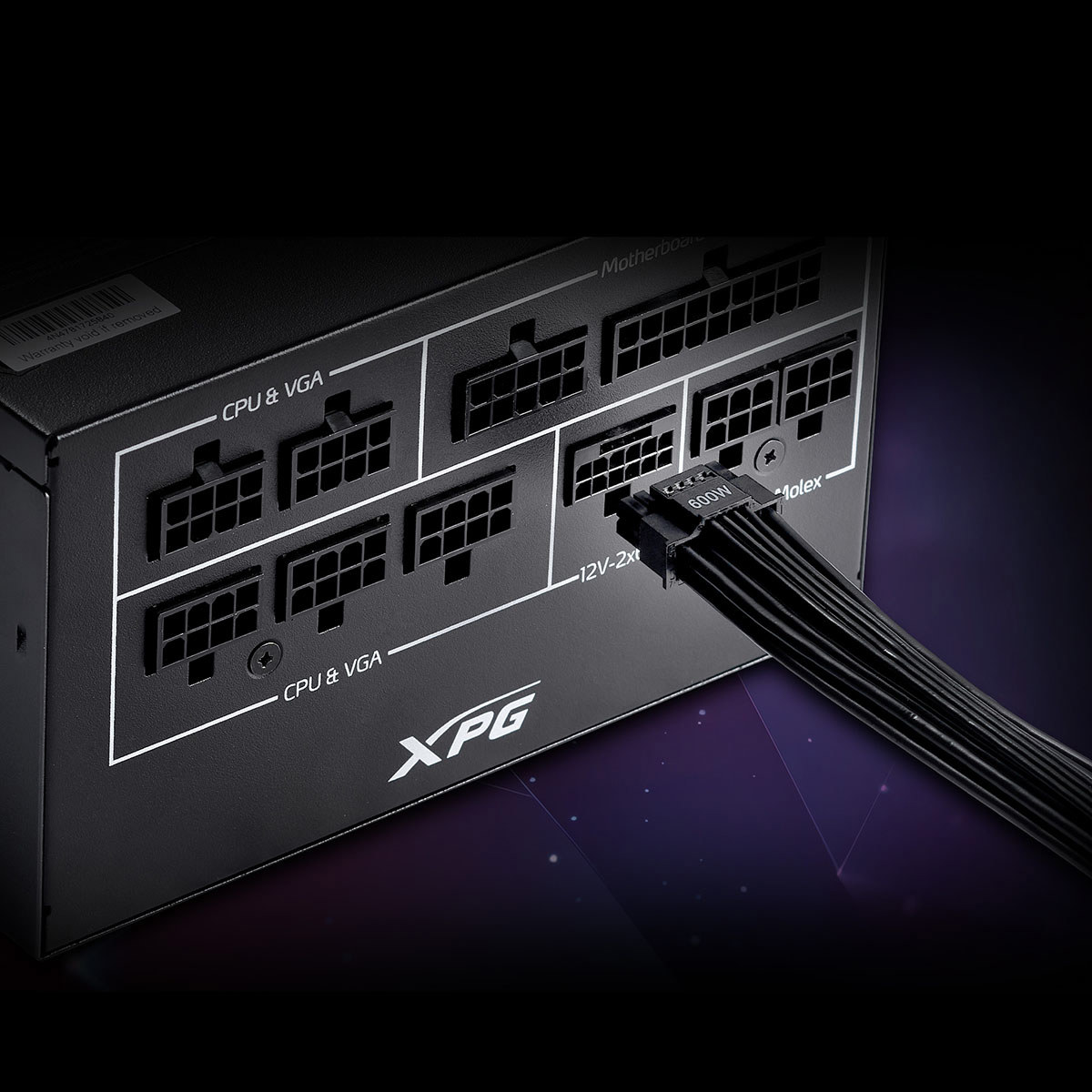 XPG CORE REACTOR II VE 750W Power Supply - Internal - 120 V AC, 230 V AC Input - 750 W - 1 Fan(s)