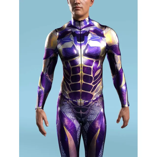 Mono de dibujo de colores para Hombre y mujer, traje Zentai, disfraz Steampunk, Halloween, fiesta de Carnaval