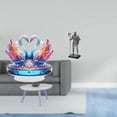 thumbnail image 2 of Escultura De Caballero Cisne De Acrílico, Centro De Mesa, Decoración De Gabinete Plano, Estantería, Entrada De Oficina, Chimenea, Dormitorio, Adorno, Regalo De Inauguración De La Casa, 2 of 8