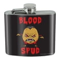 thumbnail image 1 of Blood Spud Vampire Potato Funny Humor Stainless Steel 5oz Hip Drink Kidney Flask, 1 of 4