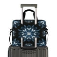 thumbnail image 2 of 16" Laptop Briefcase for Work Travel Laptop Shoulder Bag Carrying Handbag Laptop Case Explosion Of Blue Ink, 2 of 8