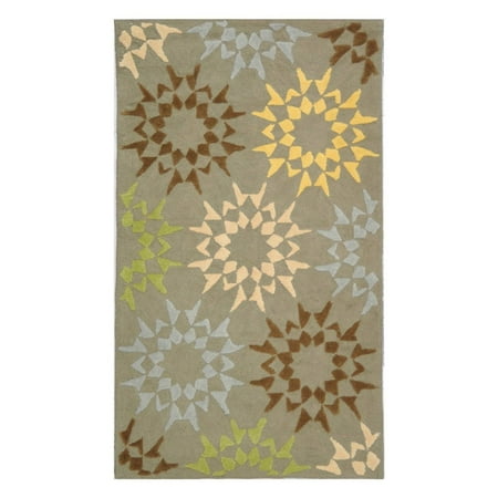 UPC 683726890713 product image for SAFAVIEH Martha Stewart Quilt Pebble Geometric Cotton Area Rug  Pebble/Grey  8 6 | upcitemdb.com