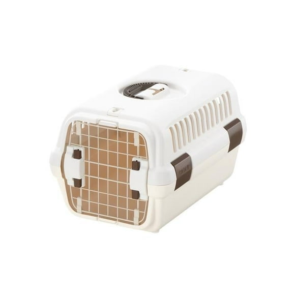 Richell 80027  Pet Travel Carrier Small - White
