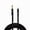 Blue, variant on Coluber Cable 1/4" TS Male to 3.5 TS Male - Pro 3-Pin Microphone Connector