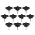 thumbnail image 3 of 10 Pcs Quick Connector 6mm Pneumatic Air  Valve, Quick Connection for Air Piping, Easy Installation, Elliptical Release  Design for Disassembly, 3 of 8