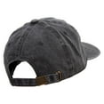thumbnail image 4 of Artistic Letter M Cotton Twill Premium Pigment Dyed Cap - Black OSFM, 4 of 5