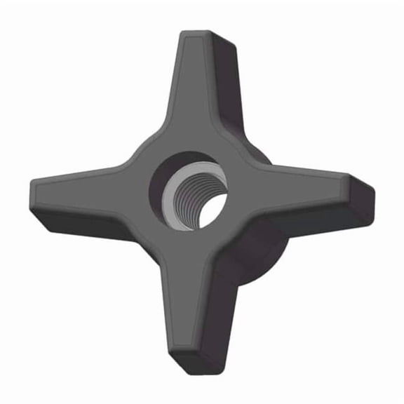 Innovative Components Hand Knob,Through Hole,3/8"-16 GN6C----4P7L-21