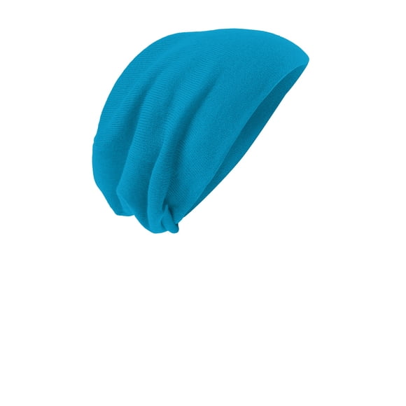 Gorro Slouch Distrito DT618 Azul Neón OSFA