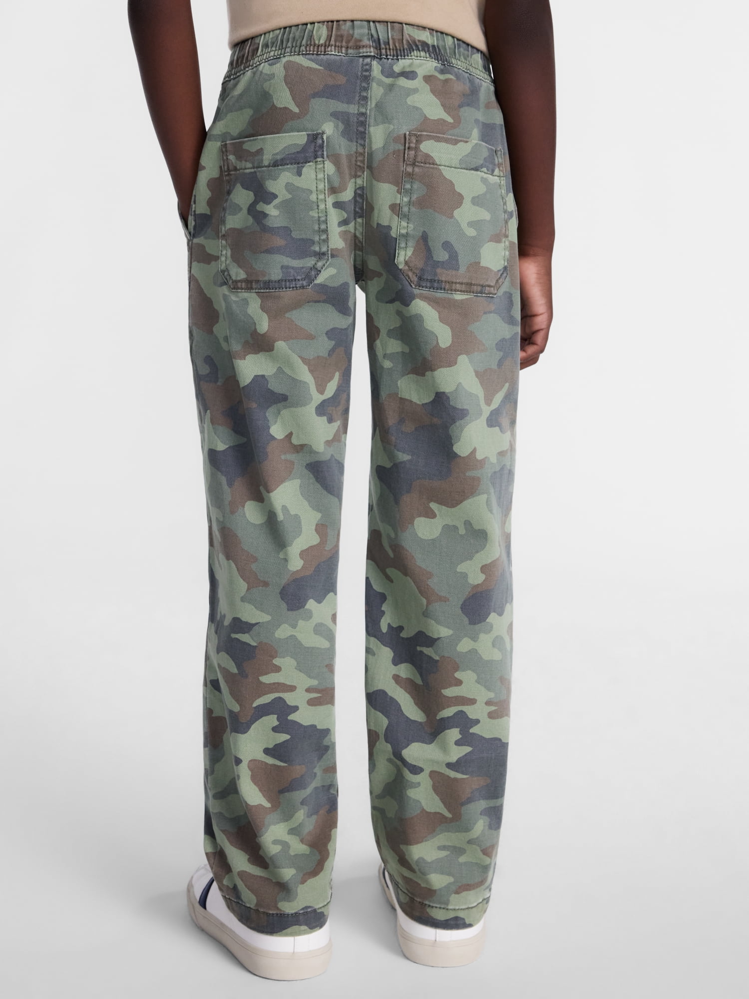 Wonder Nation Boys Pull On Pants, Sizes 4-18 & Husky