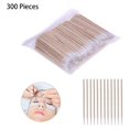 thumbnail image 2 of 300Pcs Wooden Handle Cotton Swab Tattoo Supplies Cotton Swab Makeup Cosmetic Sticks For Makeup Eyebrow Tattoo Assistant, 2 of 4