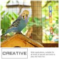 thumbnail image 6 of 1000 Pcs Geometric Chain Parrot Chewing Links Bird Rings Leg Bird Chain Links Child, 6 of 6