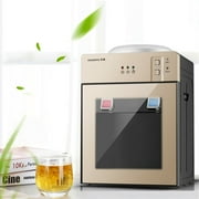 Home Office Desktop Hot and Cold Water Cooler Dispenser Freestanding Top Loading Electric Hot and Cold Water Cooler Dispenser Table Top for Home Office Use Desktop Hot and Cool Water Cooler