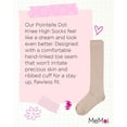 thumbnail image 7 of MeMoi  Pointelle Dot Knee High Socks - Girls - Female, 4, Latte, 7 of 7