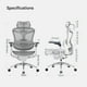SIHOO Doro C300 Pro Ergonomic Office Chair with 6D Armrests, Dynamic Lumbar Support, Seat Depth Adjustment and Adjustable Backrest, Big and Tall Desk Chair for Home Office (Gray)