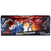 Power Rangers: Dino Fury Face-Off Blue Ranger and Vehicle vs Lord Zedd Kids Toy Action Figure for Boys and Girls Ages 4 5 6 7 8 and Up