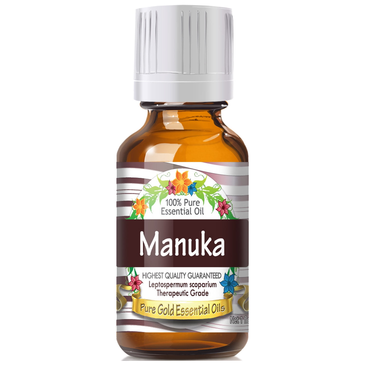 Pure Gold Manuka Essential Oil, 100 Natural & Undiluted, 30ml