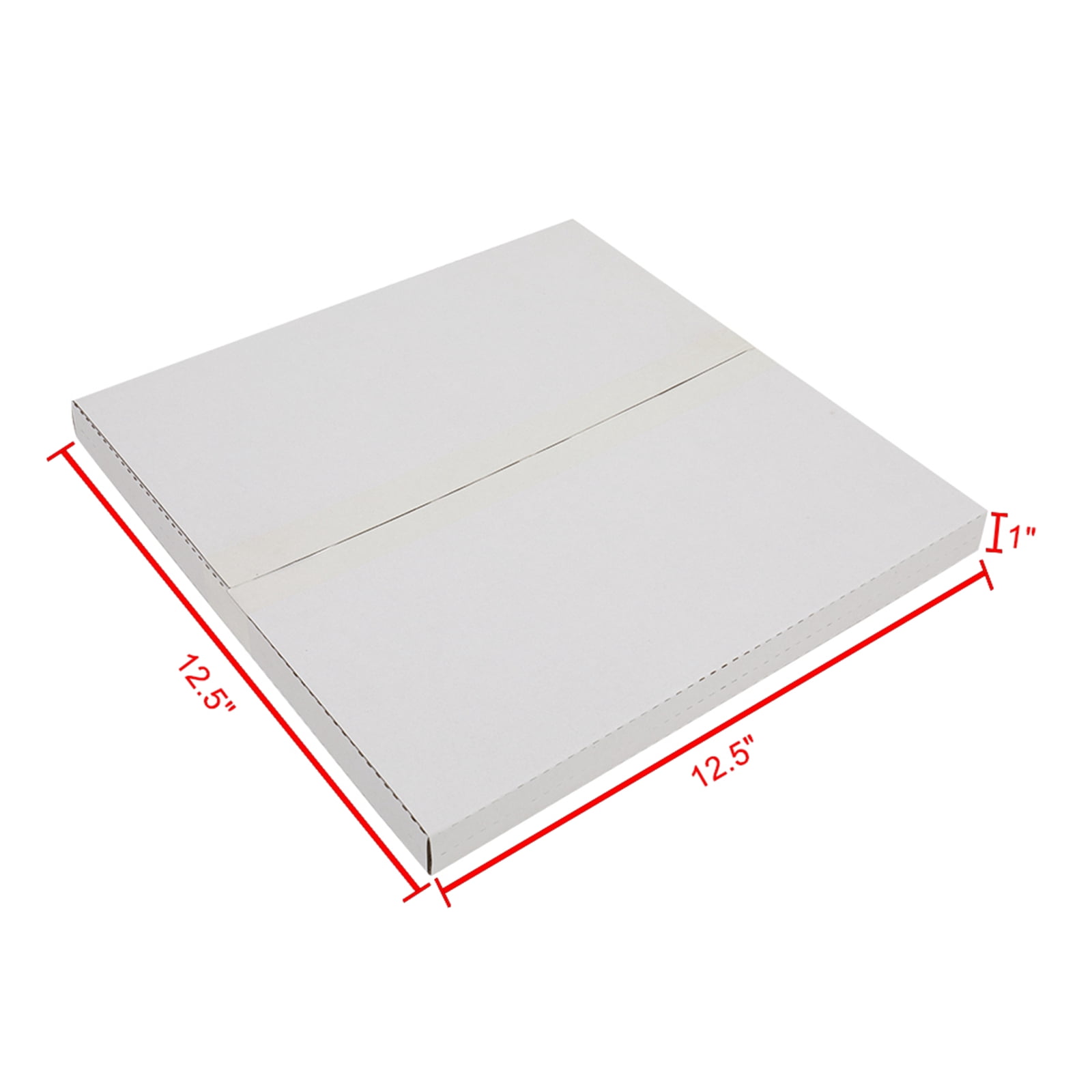 25 Album Paper Box 12.5 " x 12.5" x 1/2 "& 1" (31.75 * 31.75 * 1.27cm & 2.54cm)