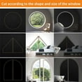 thumbnail image 4 of Deago 100% Blackout Curtains for Bedroom, Portable DIY Window Blinds, No Drill Window Shades & Blackout Blinds with Stickers & Tabs for Baby Nursery, Travel, Dorm Room (57" x 39"), 4 of 8