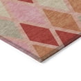 thumbnail image 4 of Addison Rugs Chantille Indoor/Outdoor Transitional Diamonds Pink Washable Rectangle Rug, 9' x 12', 4 of 6