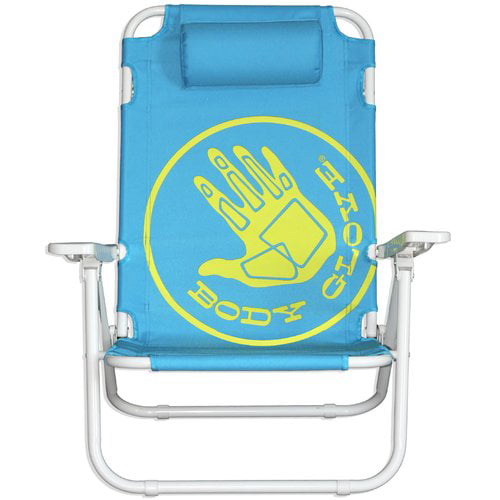 Body Glove 4 Position Reclining/Folding Beach Chair with