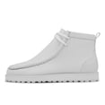 thumbnail image 2 of Men's TAYNO Wallabee Chukka Boots Smooth Leather Light Weight Mojave L White, 2 of 5