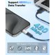 thumbnail image 3 of Adaptador MoKo Lightning hembra a USB C macho para iPhone plateado, 3 of 8