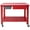 Red, variant on M optimized Transmission Teardown Work Station 1/2 Ton Capacity Sloping Drain Table Locking Drawer Removable Drain Basin Full-Width Lower Shelf with Caster Wheel